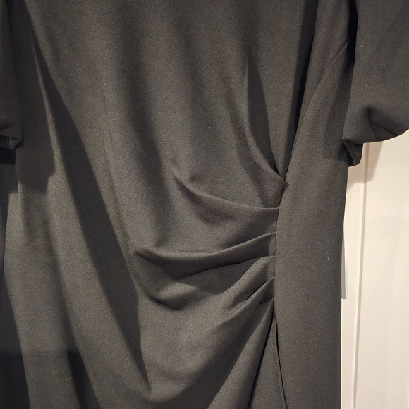 DKNY Asymmetrical Black Dress - Picture 5 of 10
